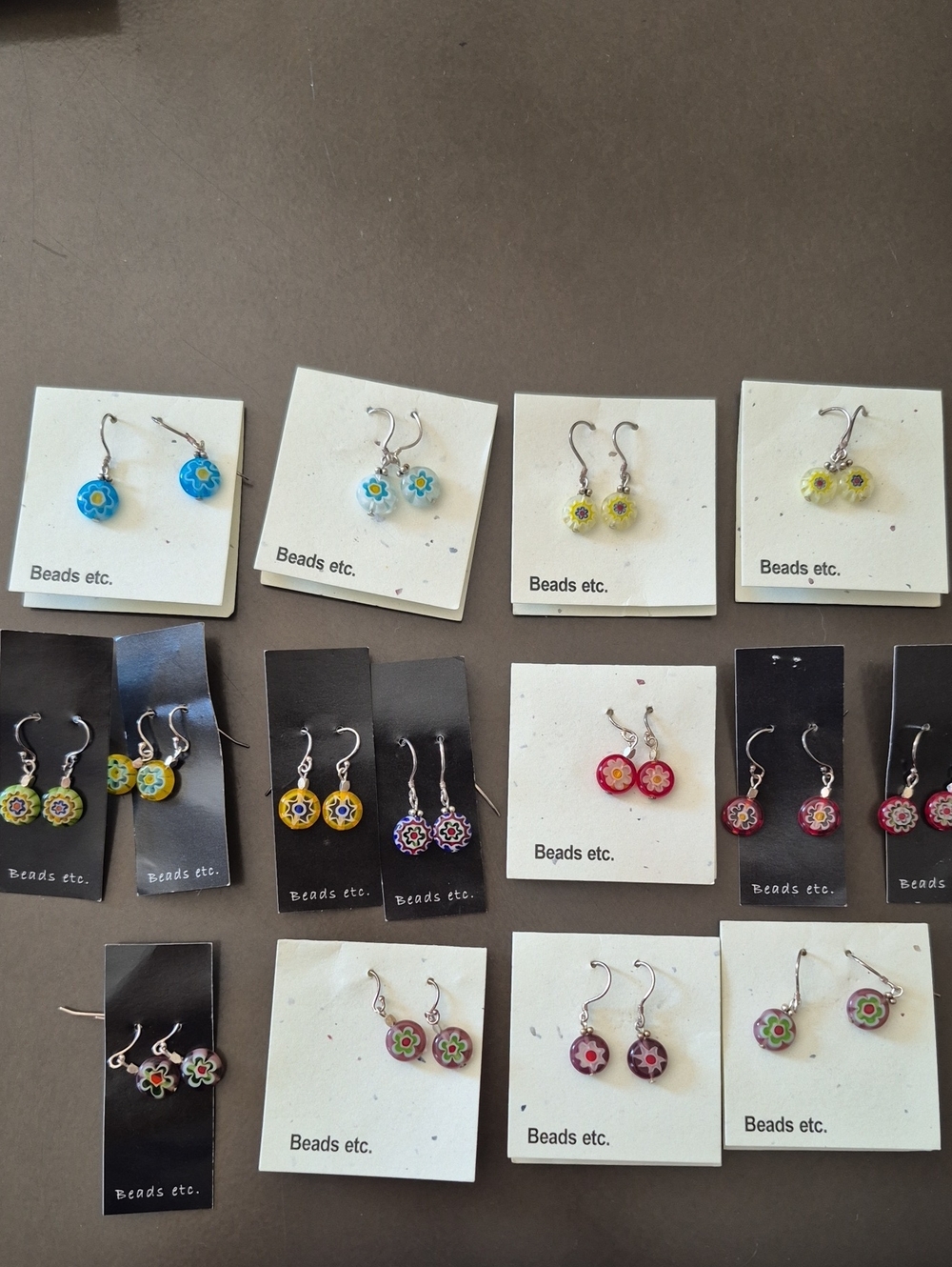 2.. 🌸 3/$10 Assorted Glass Earrings